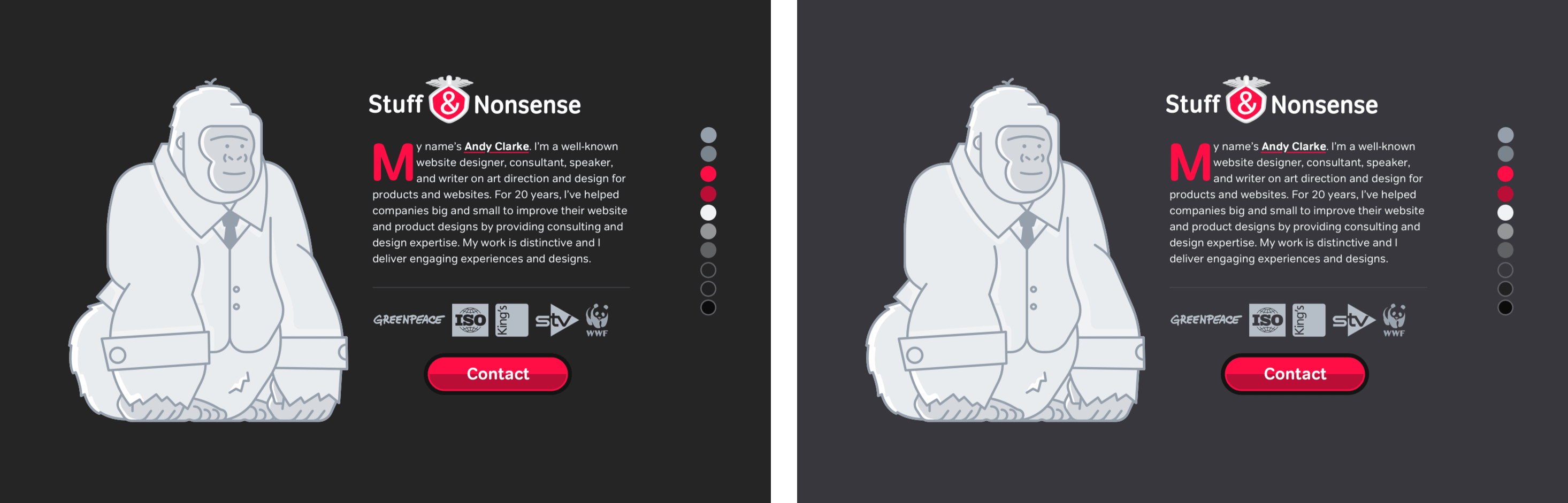 Art direction and website design