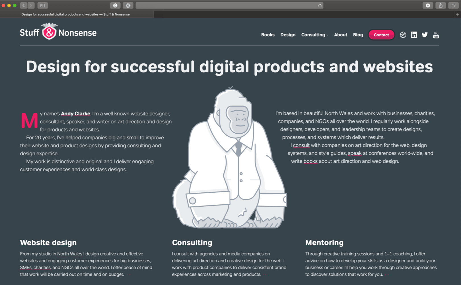 Art direction and website design